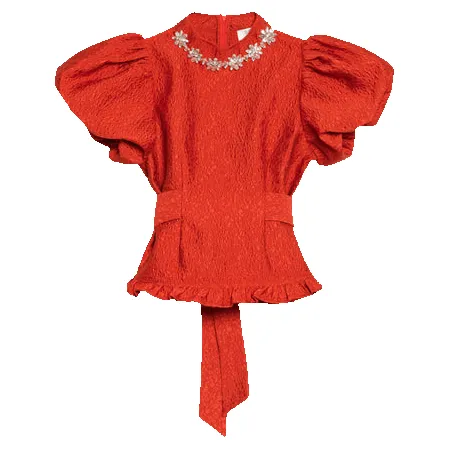 Sister Jane Narrative Jacquard Top sold by Coes