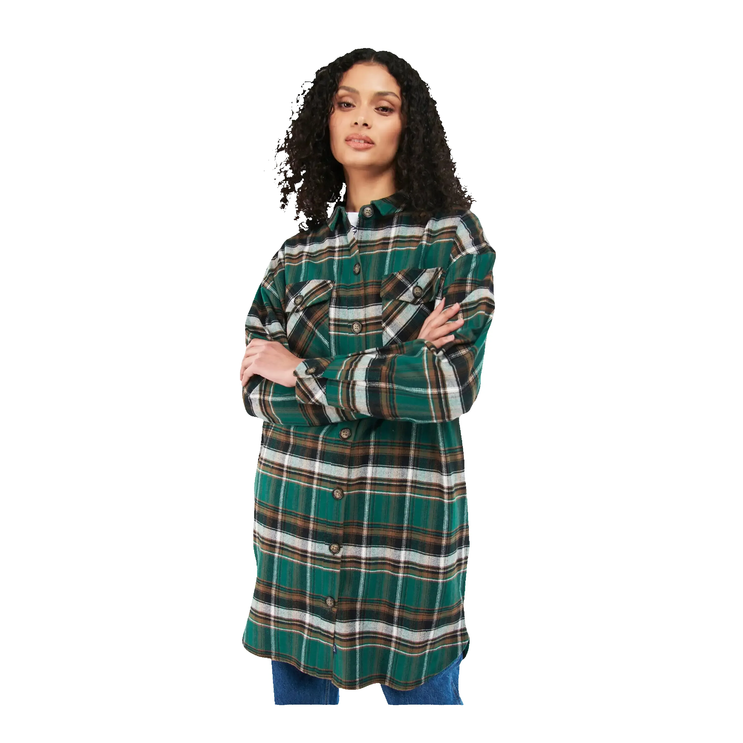 Barbour Cassley Longline Overshirt sold by Coes product image thumbnail 2