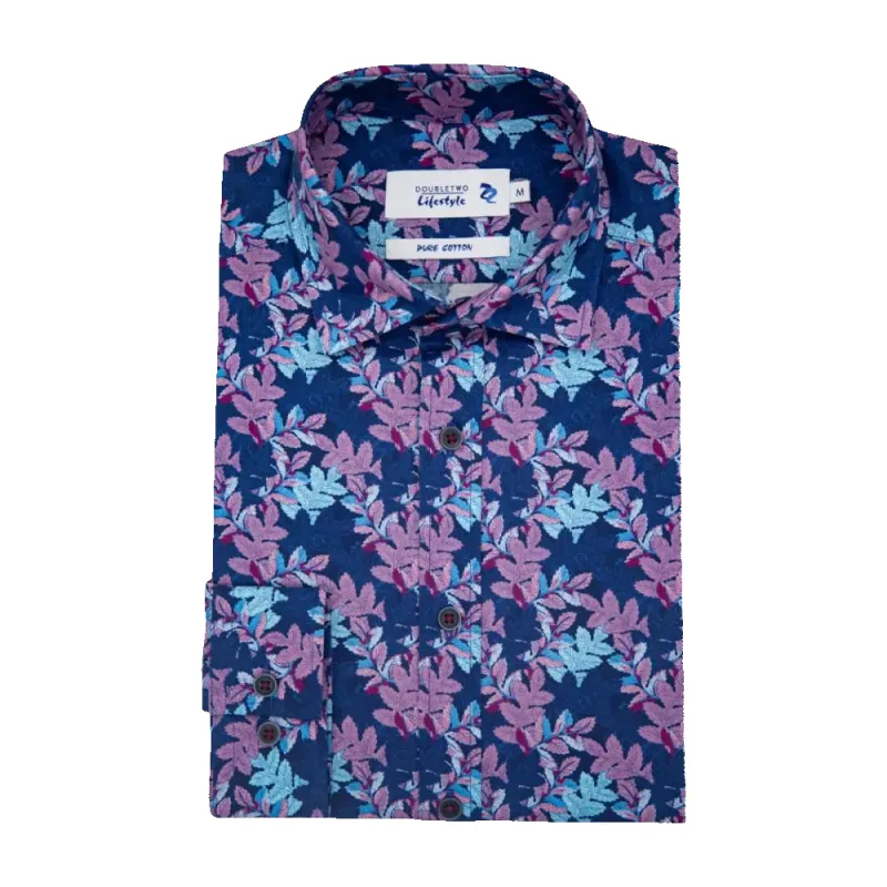 Double Two Floral Shirt sold by Coes