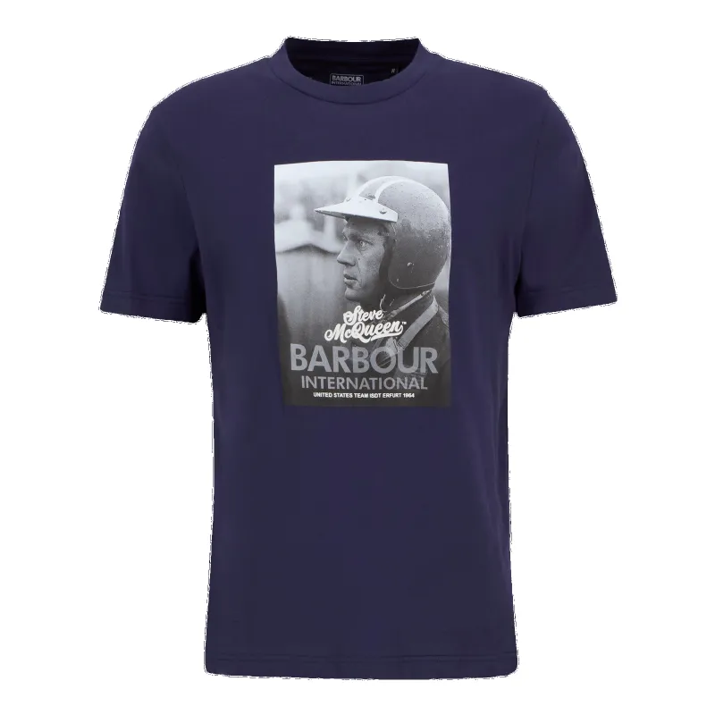 Barbour International Port T-shirt sold by Coes