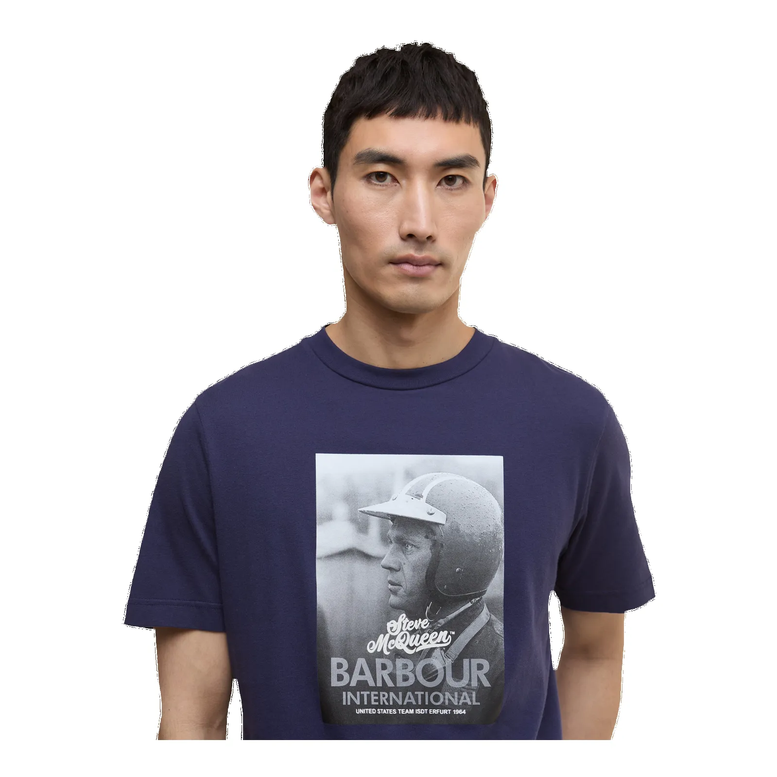 Barbour International Port T-shirt sold by Coes product image thumbnail 5