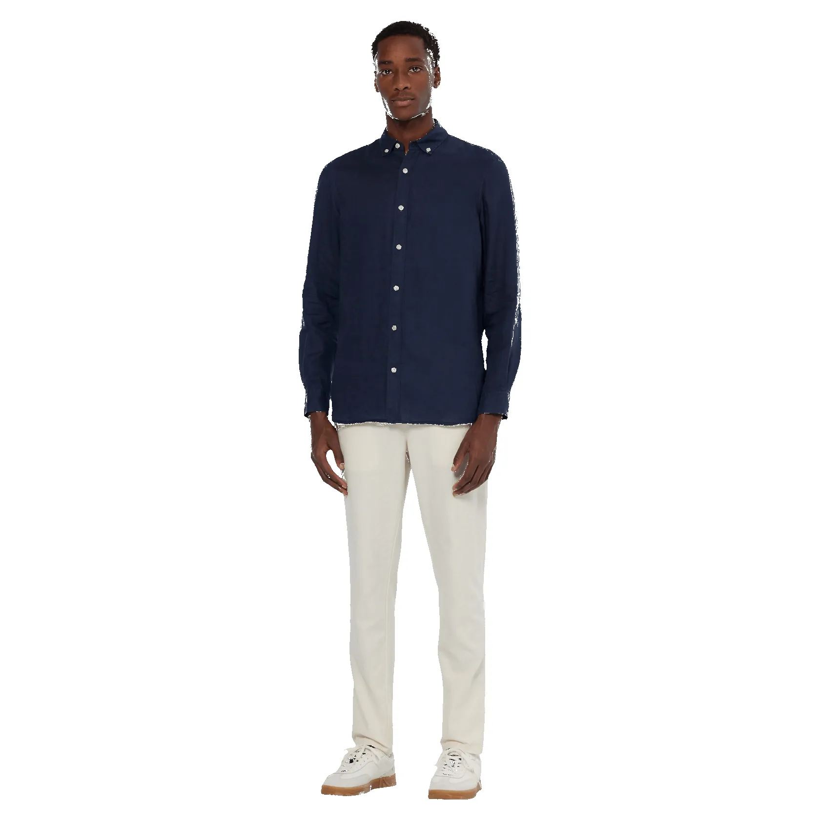 Scotch & Soda Long Sleeve Button Down Linen Shirt sold by Coes