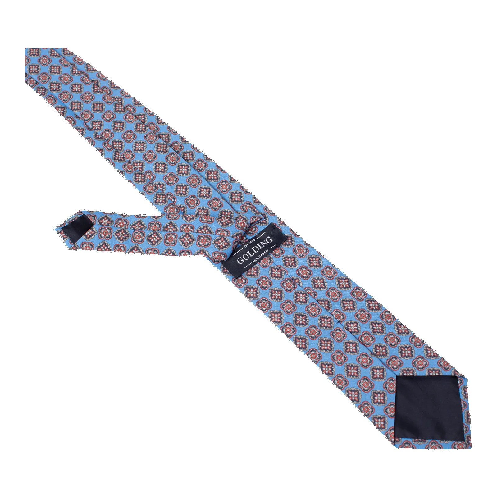 Golding Medallion Flower Print Tie sold by Coes product image thumbnail 4