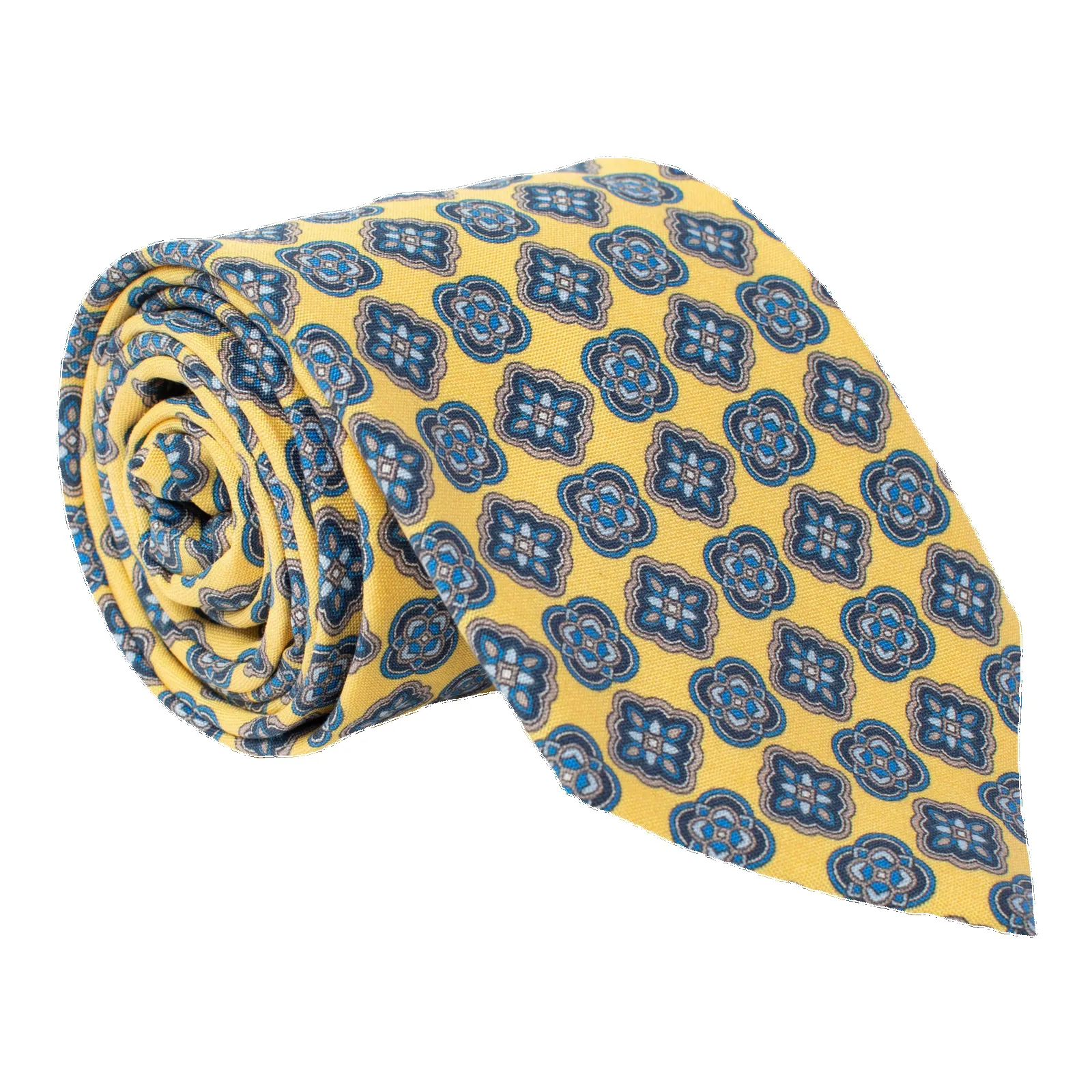 Golding Medallion Flower Print Tie sold by Coes
