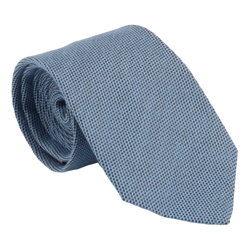William David Plain Oxford Woven Tie sold by Coes