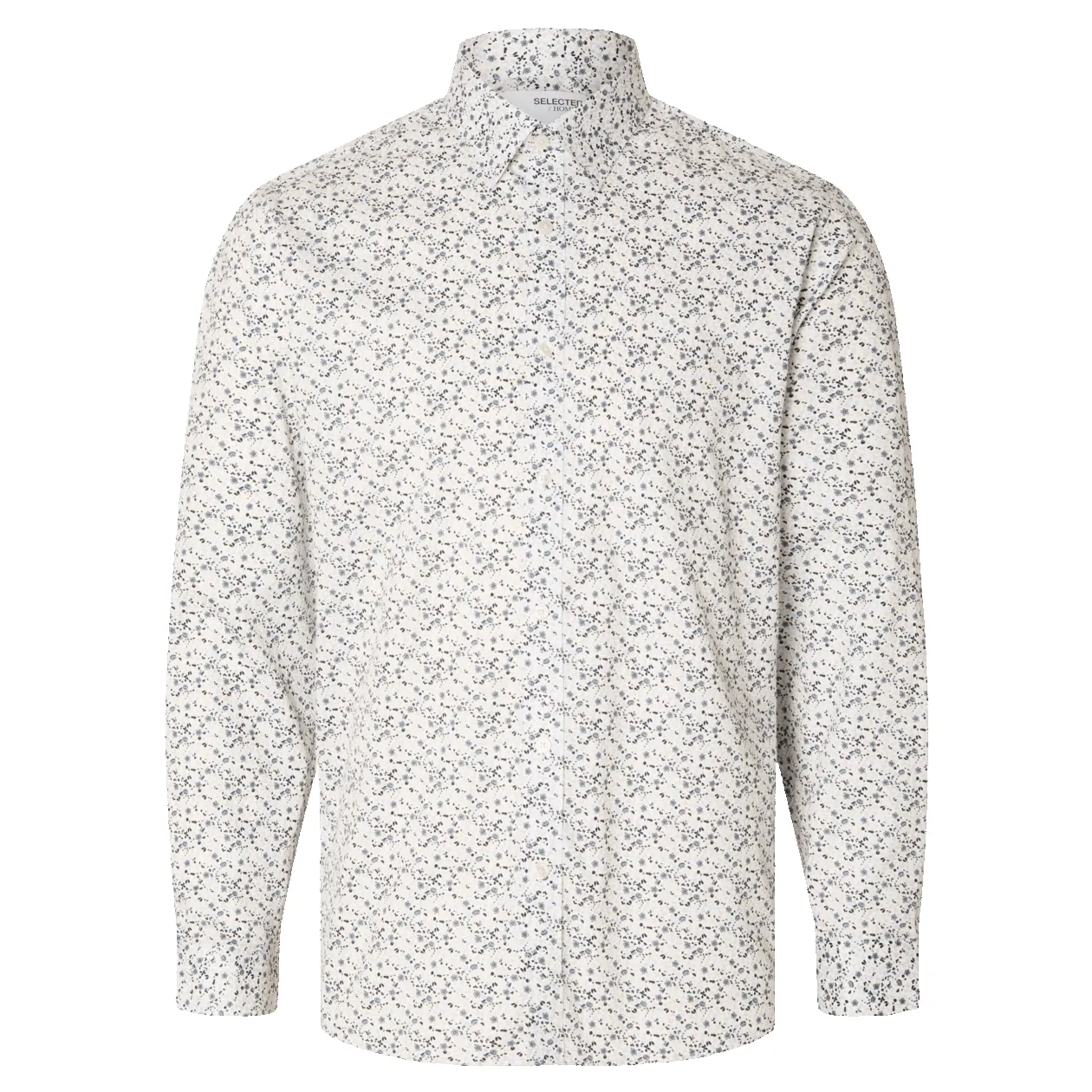 Selected Soho Long Sleeve Patterned Shirt sold by Coes product image thumbnail 5