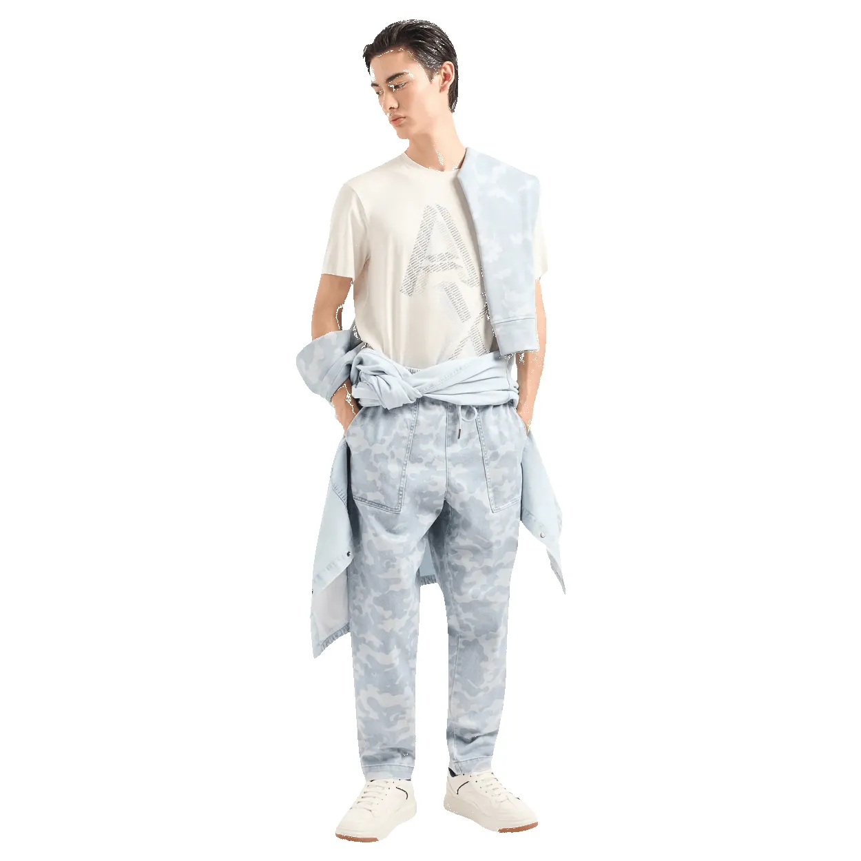 Armani Exchange Logo T-Shirt sold by Coes product image thumbnail 4
