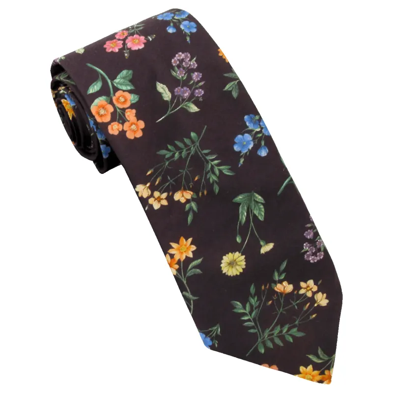 Van Buck Extra Long Tie Made With Liberty Fabric sold by Coes