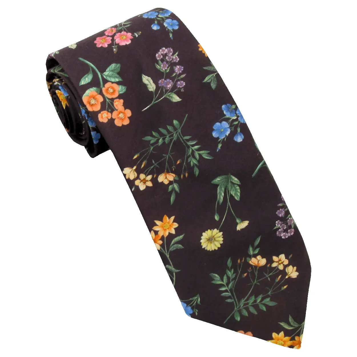 Van Buck Extra Long Tie Made With Liberty Fabric sold by Coes
