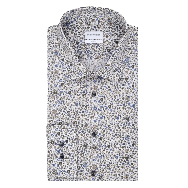 Seidensticker Long Sleeve Regular Fit Printed Shirt sold by Coes