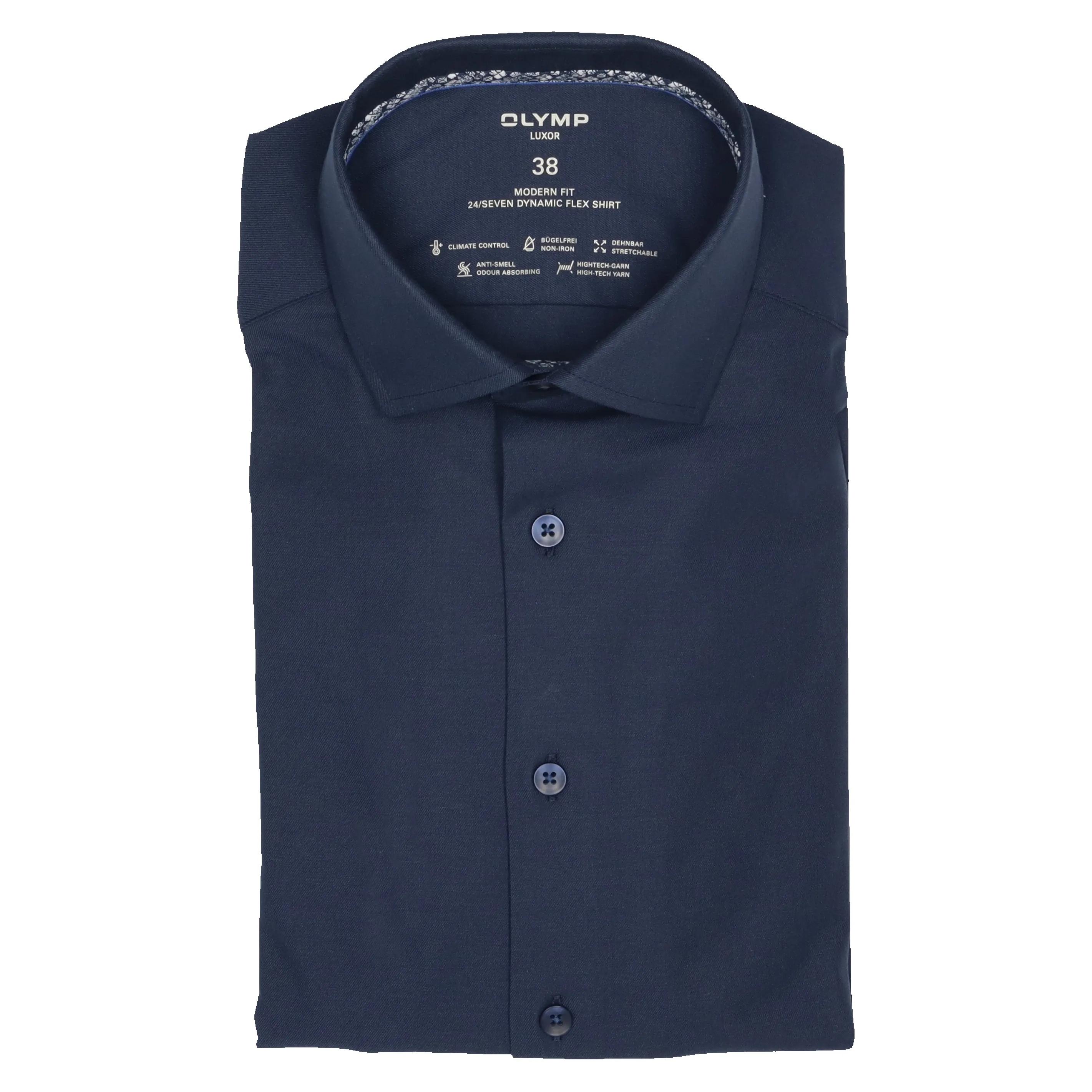 Olymp Luxor Modern Fit Flex Long Sleeve Shirt sold by Coes product image thumbnail 2