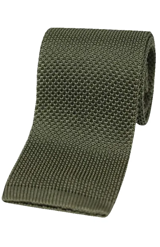 Soprano Silk Knitted Tie sold by Coes