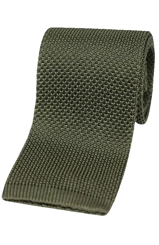 Soprano Silk Knitted Tie sold by Coes