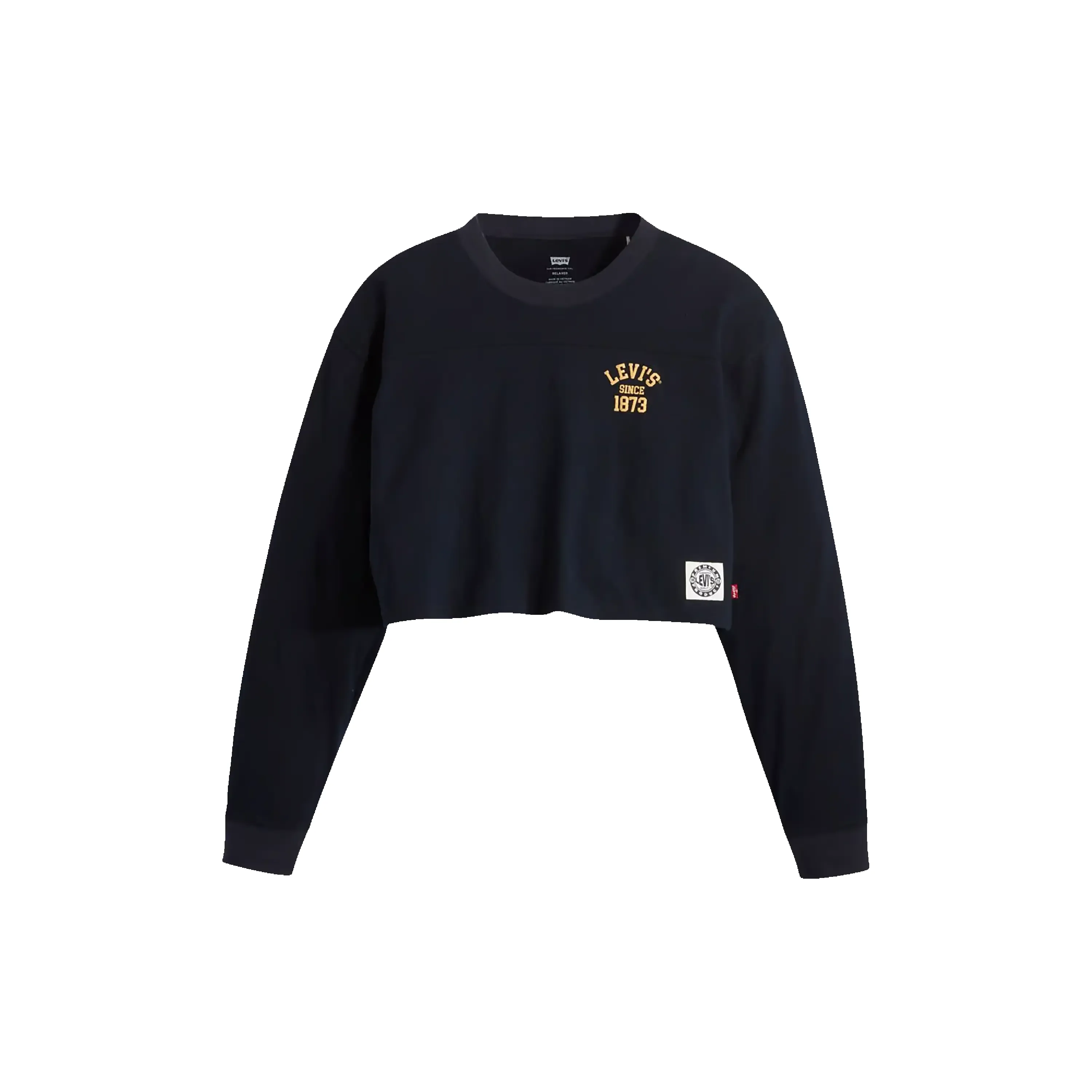 Levi's GR Crop Football Long Sleeve T-Shirt sold by Coes