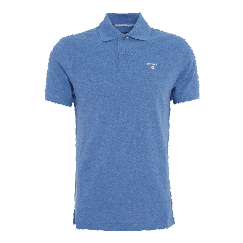 Barbour Tartan Pique Polo Shirt sold by Coes