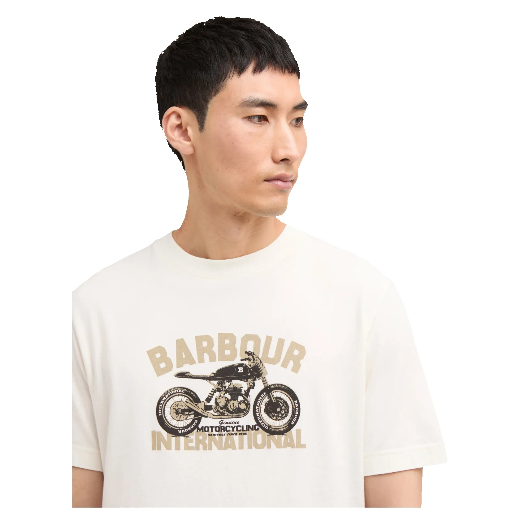 Barbour International Shifter Graphic Print T-shirt sold by Coes product image thumbnail 4