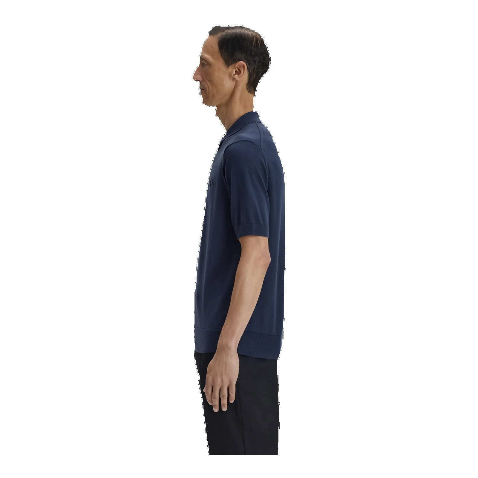 Fred Perry Cotton Knitted Polo Shirt sold by Coes product image thumbnail 3