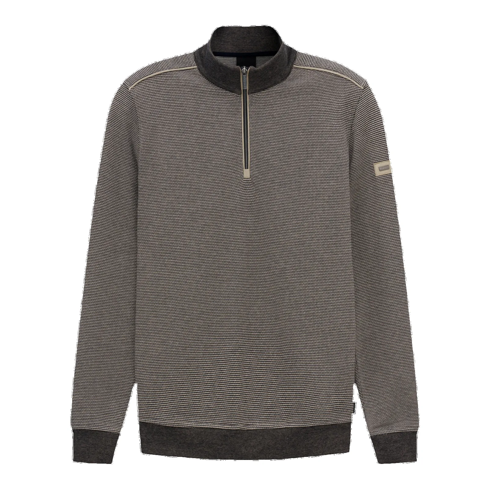 Bugatti 1/4 Zip Trim Sweatshirt sold by Coes