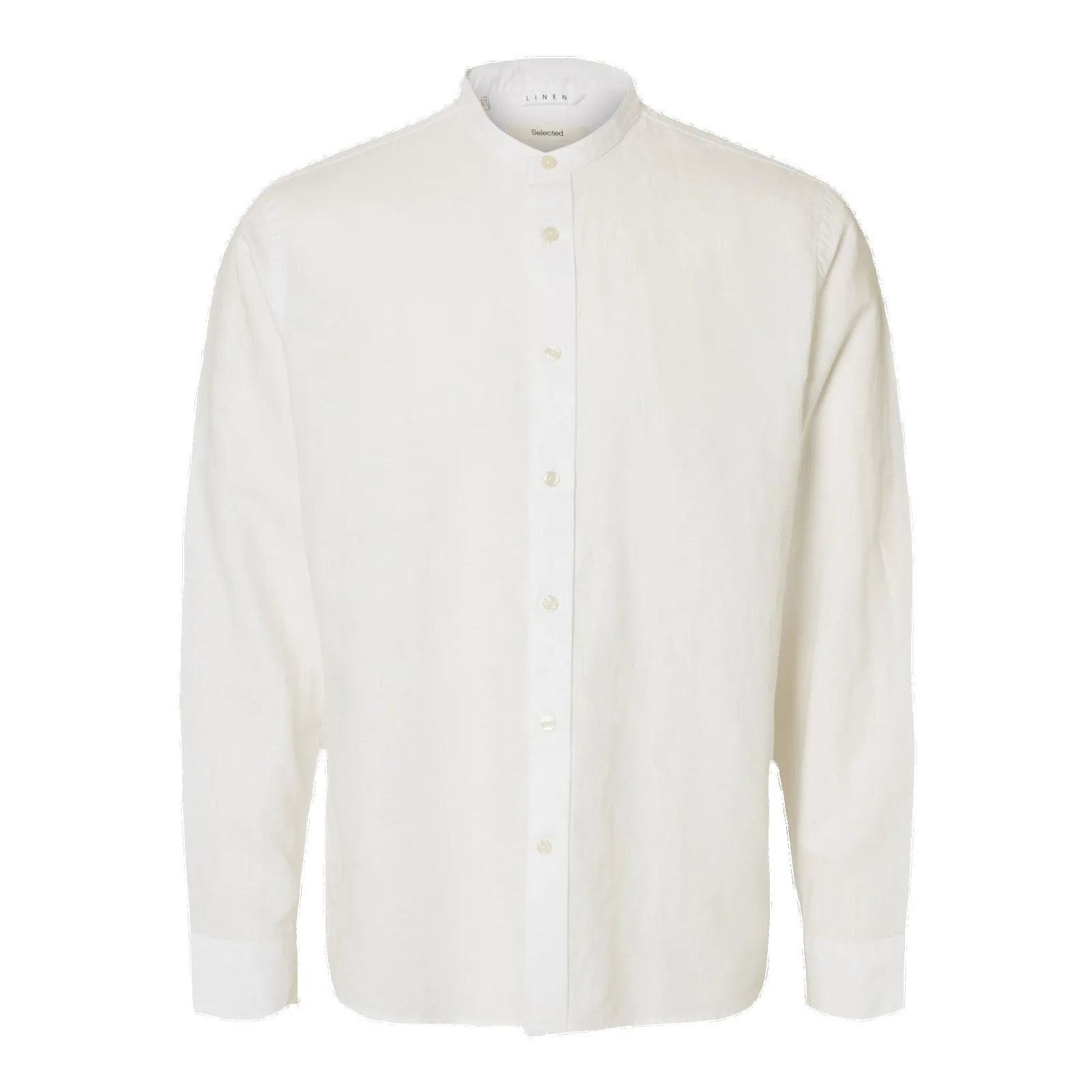 Selected Reg Clay Linen Blend Long Sleeve Shirt sold by Coes