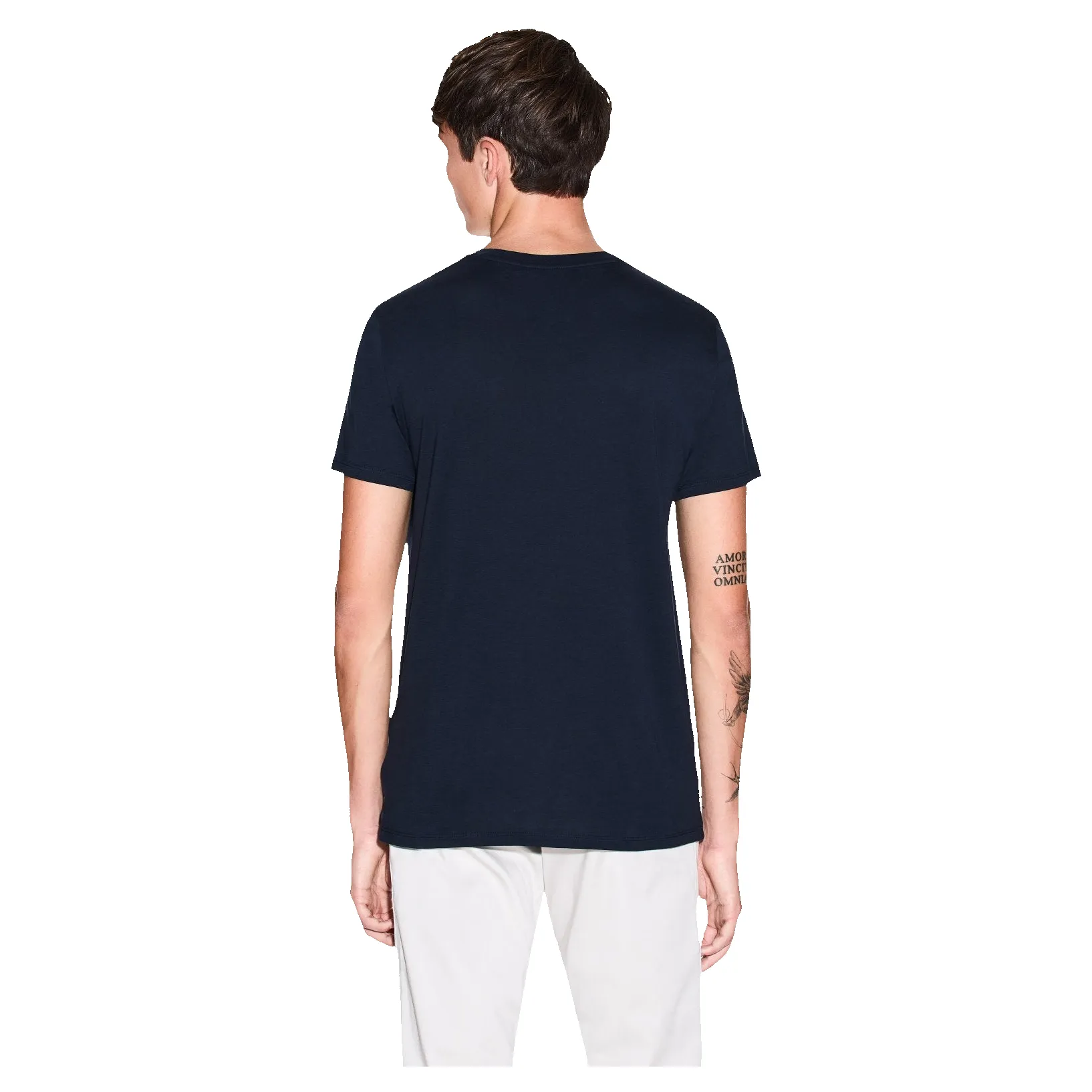 Armani Exchange Plain Crew Neck T-shirt sold by Coes product image thumbnail 3