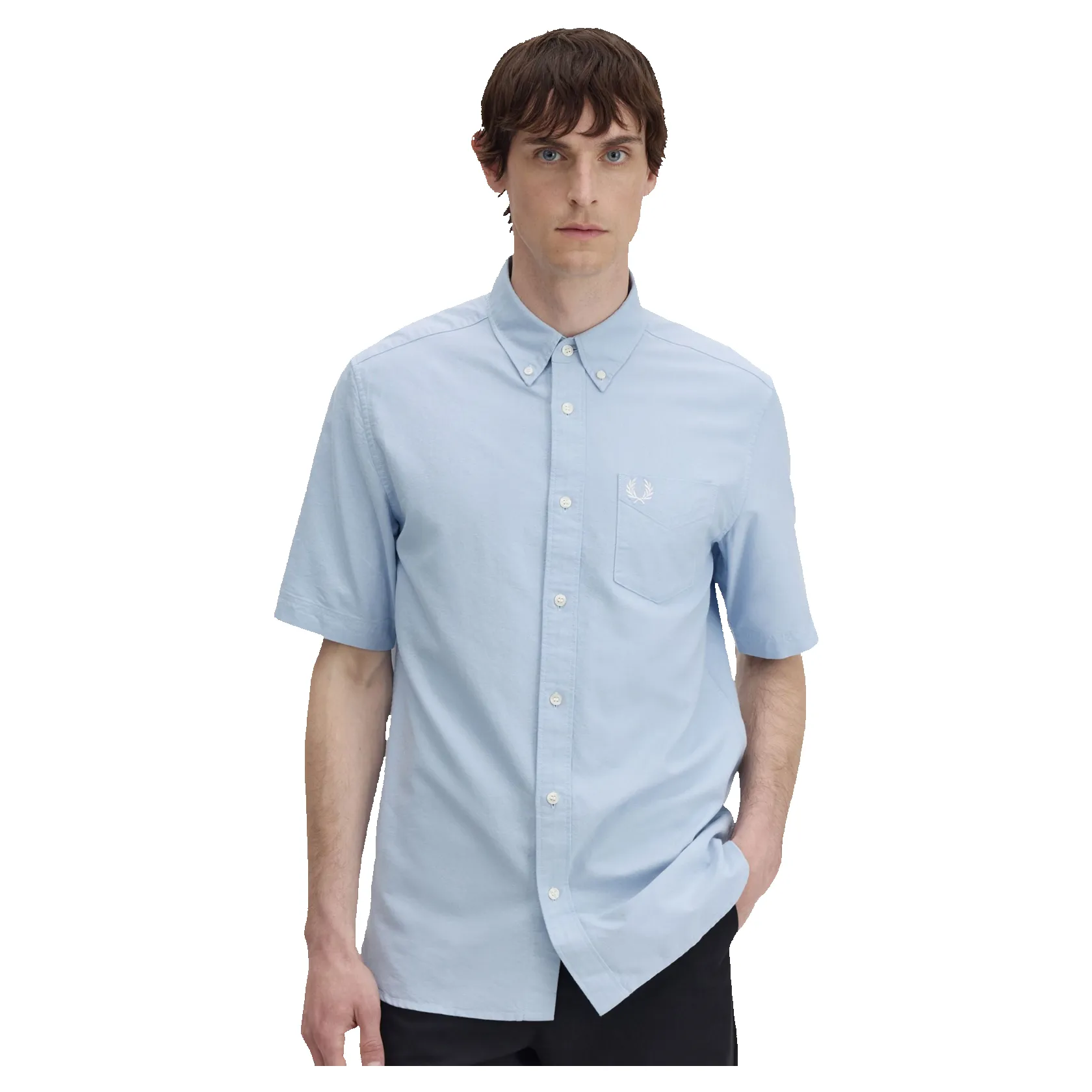 Fred Perry Short Sleeve Oxford Shirt sold by Coes product image thumbnail 3