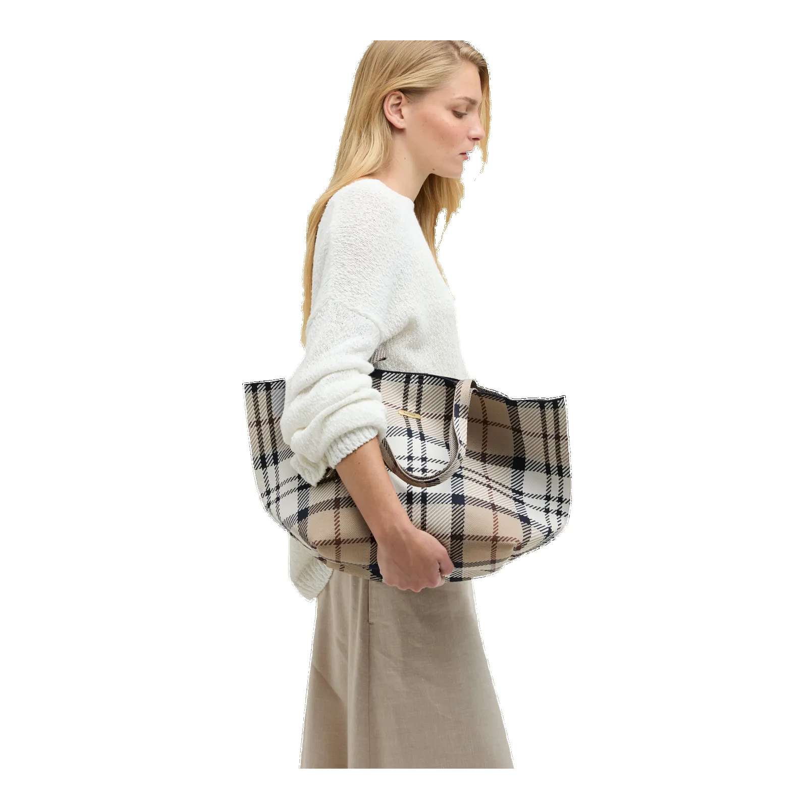 Barbour Layla Tartan Large Tote sold by Coes product image thumbnail 2