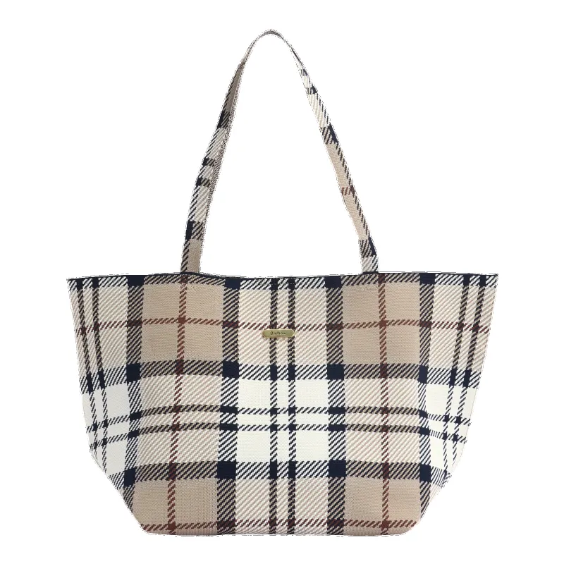Barbour Layla Tartan Large Tote made by Barbour