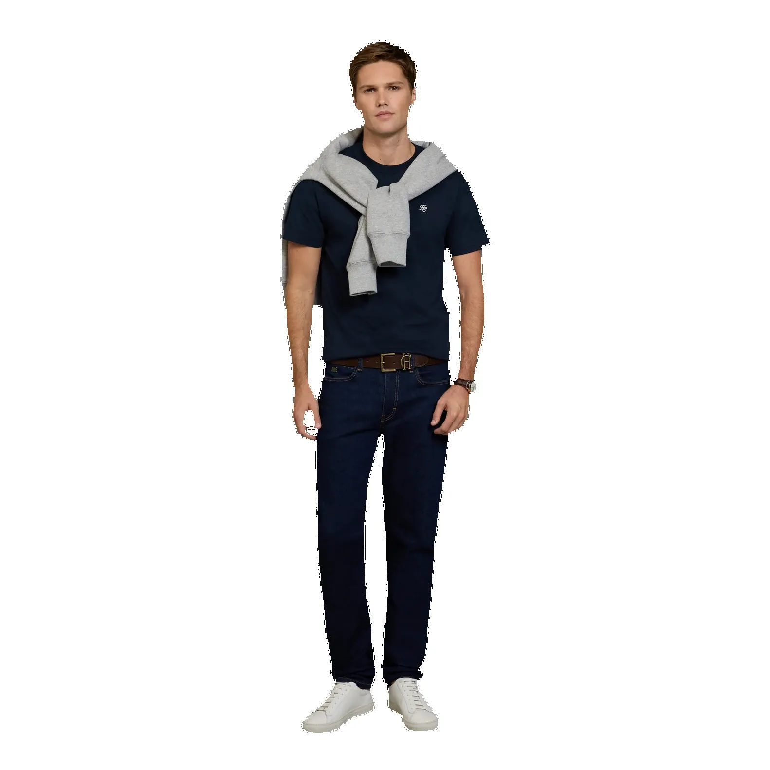 Holland Cooper Crew Neck T-shirt (men's) sold by Coes product image thumbnail 5