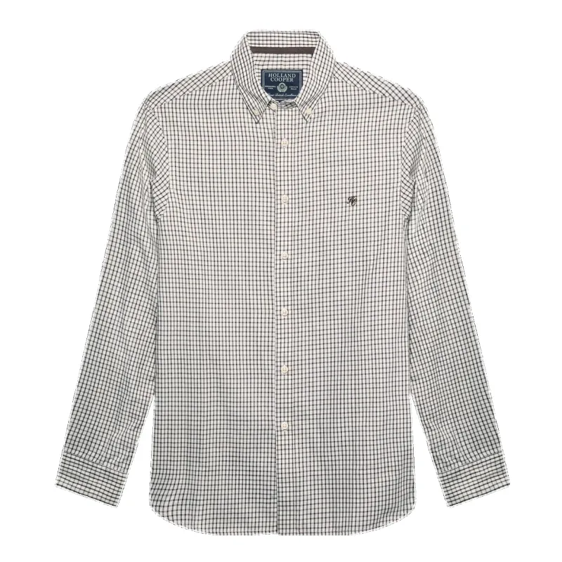 Holland Cooper Men's Classic Woven Button Down Shirt made by Holland Cooper