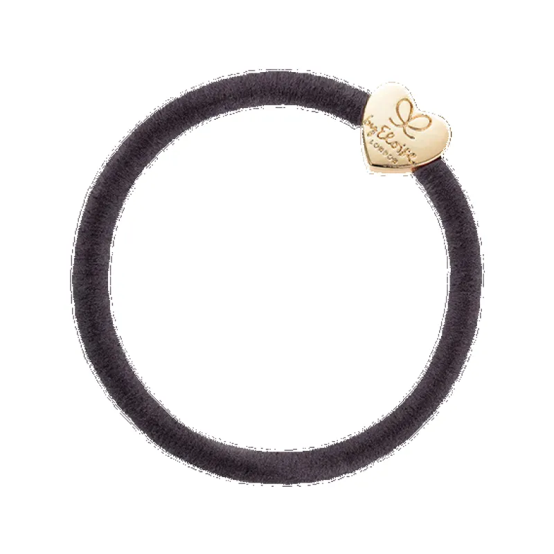 byEloise Velvet Gold Heart Hairband made by Coes
