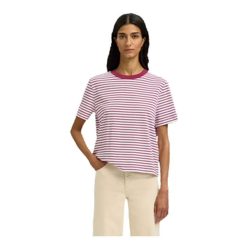 Selected Femme Essential Striped Boxy Tee made by Coes