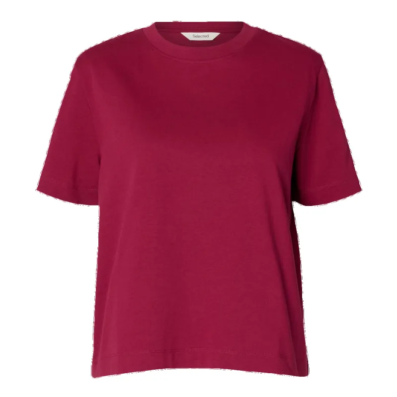 Selected Femme Essential Ss Boxy Tee made by Coes