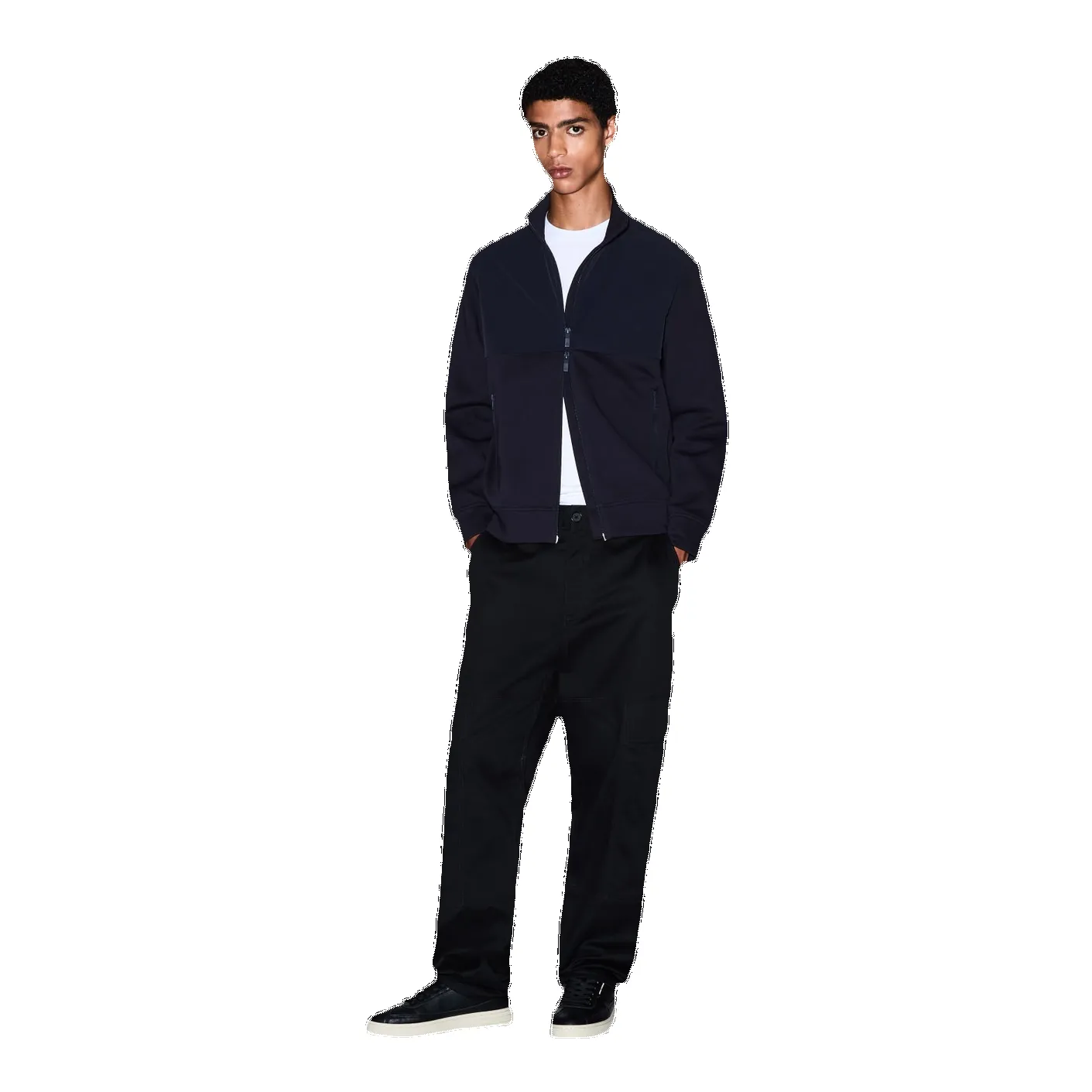 Armani Exchange Zip Through Sweatshirt sold by Coes product image thumbnail 4