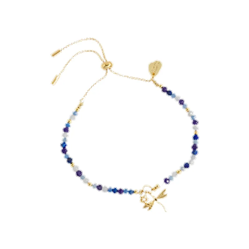 Estella Bartlett Flower And Dragonfly Bracelet sold by Coes