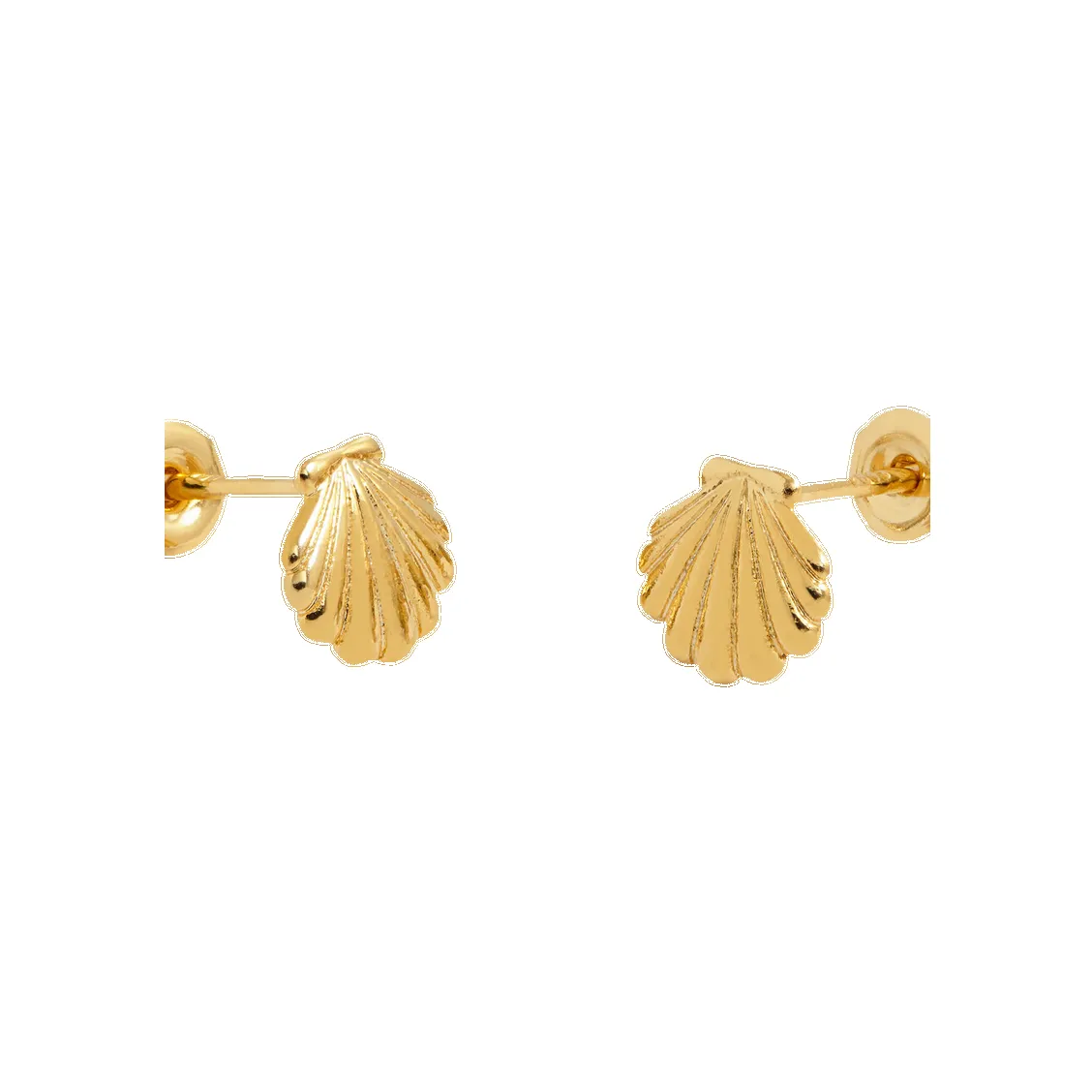 Estella Bartlett Puffy Seashell Stud Earrings sold by Coes product image thumbnail 2