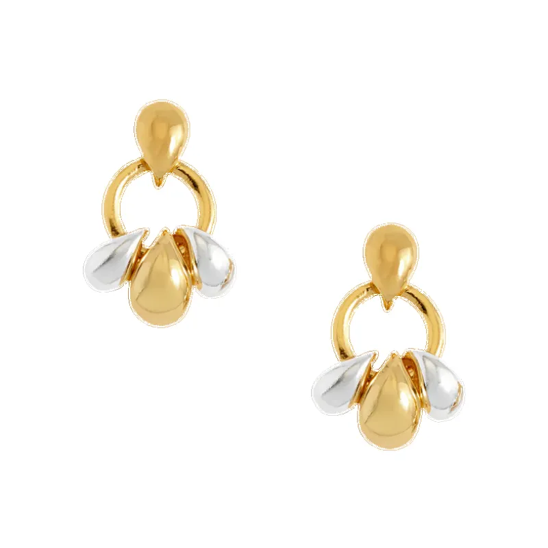 Estella Bartlett Tiered Round Droplet Earrings sold by Coes