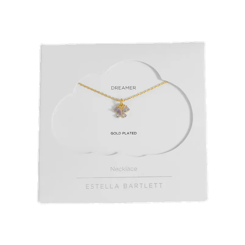 Estella Bartlett Cz Butterfly Charm Necklace sold by Coes product image thumbnail 2