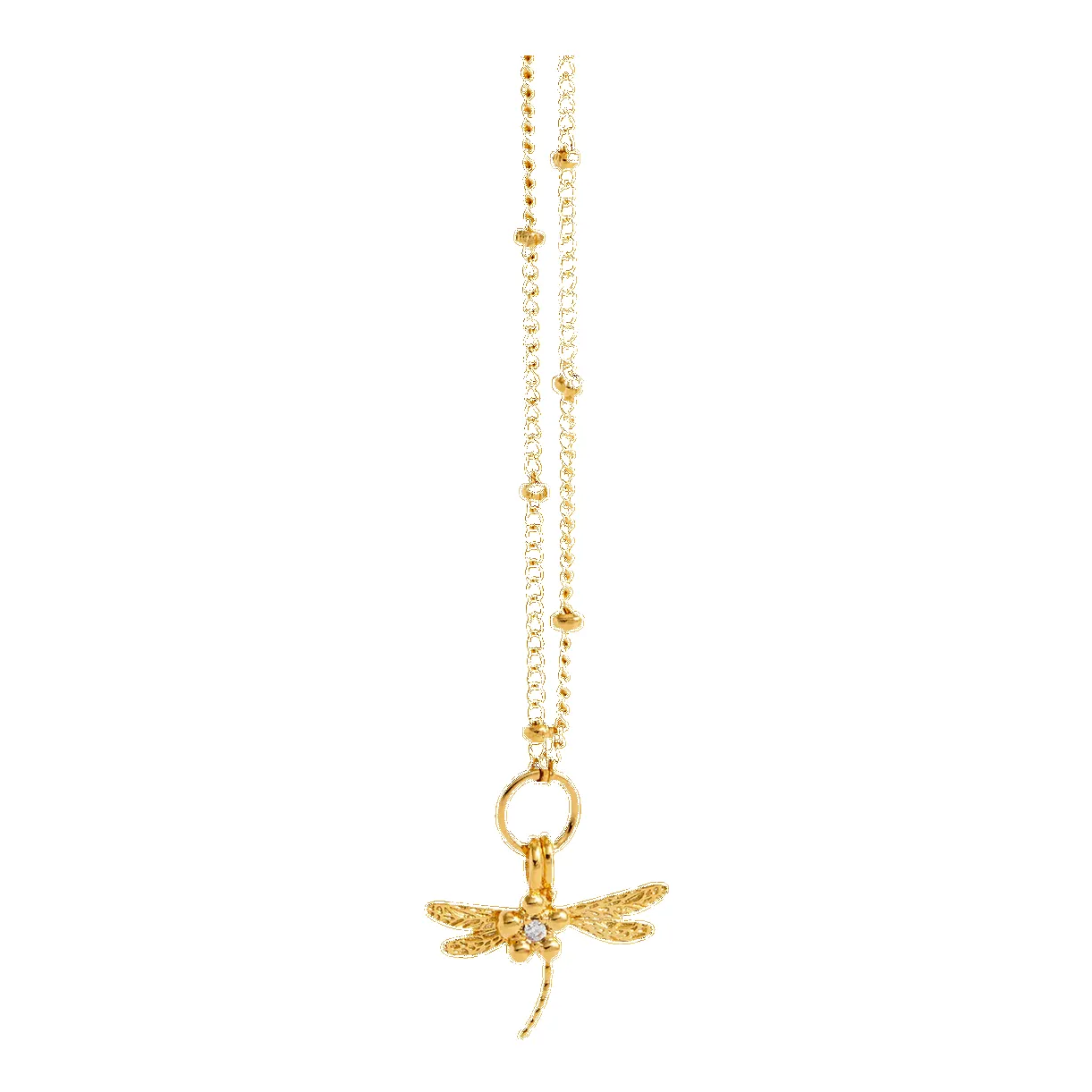Estella Bartlett Flower & Dragonfly Necklace sold by Coes product image thumbnail 3