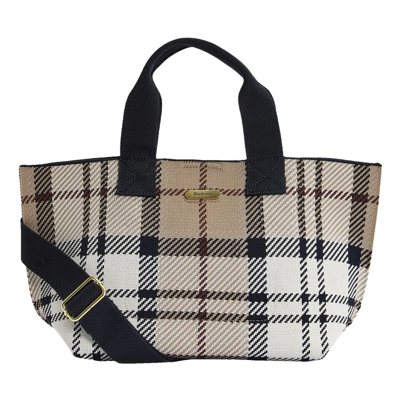 Barbour Layla Tartan Mini Tote Bag made by Barbour