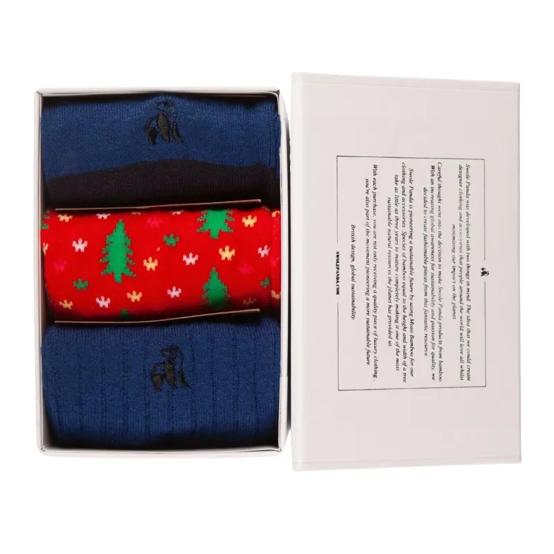 Swole Panda Bamboo Tree Socks 3 Pack made by Coes