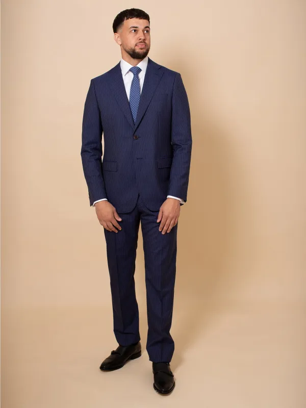 William David Pin Stripe Suit sold by Coes