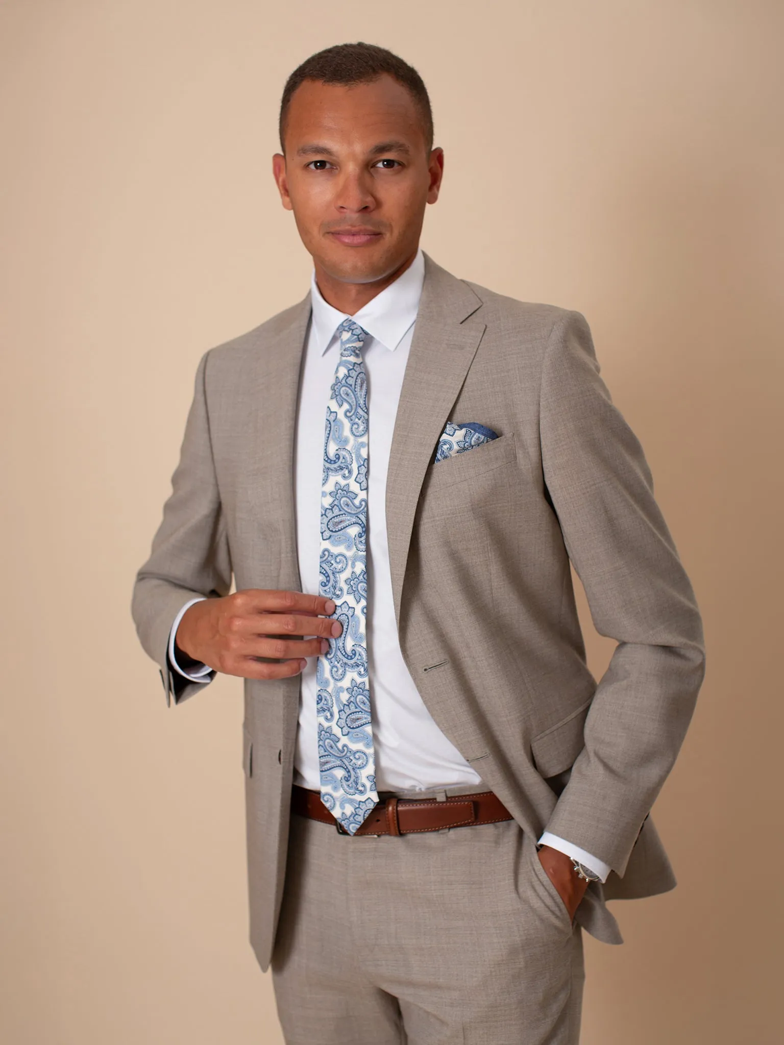 William David Textured Stretch Suit sold by Coes product image thumbnail 2