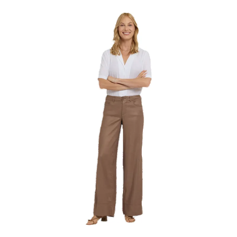 NYDJ 5 Pocket Wide Leg Trousers sold by Coes