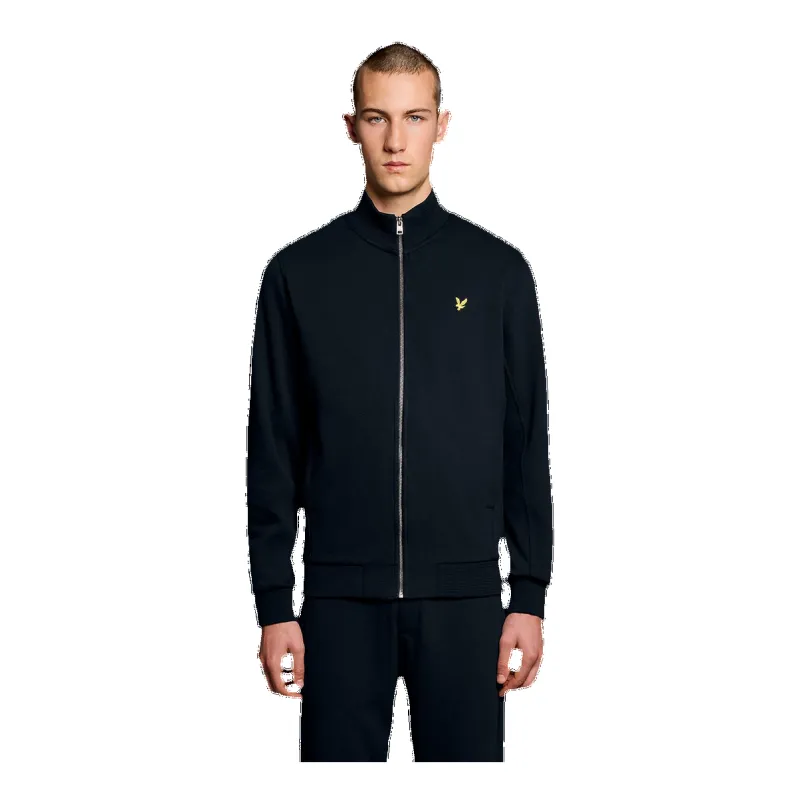Lyle & Scott Pique Zip Through Sweatshirt made by Coes