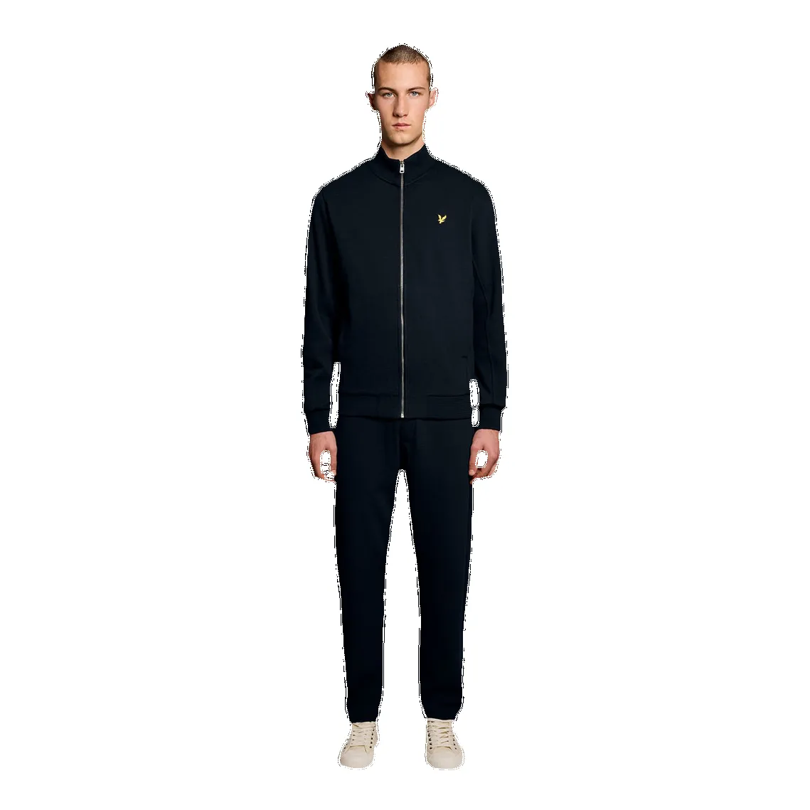 Lyle & Scott Pique Zip Through Sweatshirt sold by Coes product image thumbnail 2