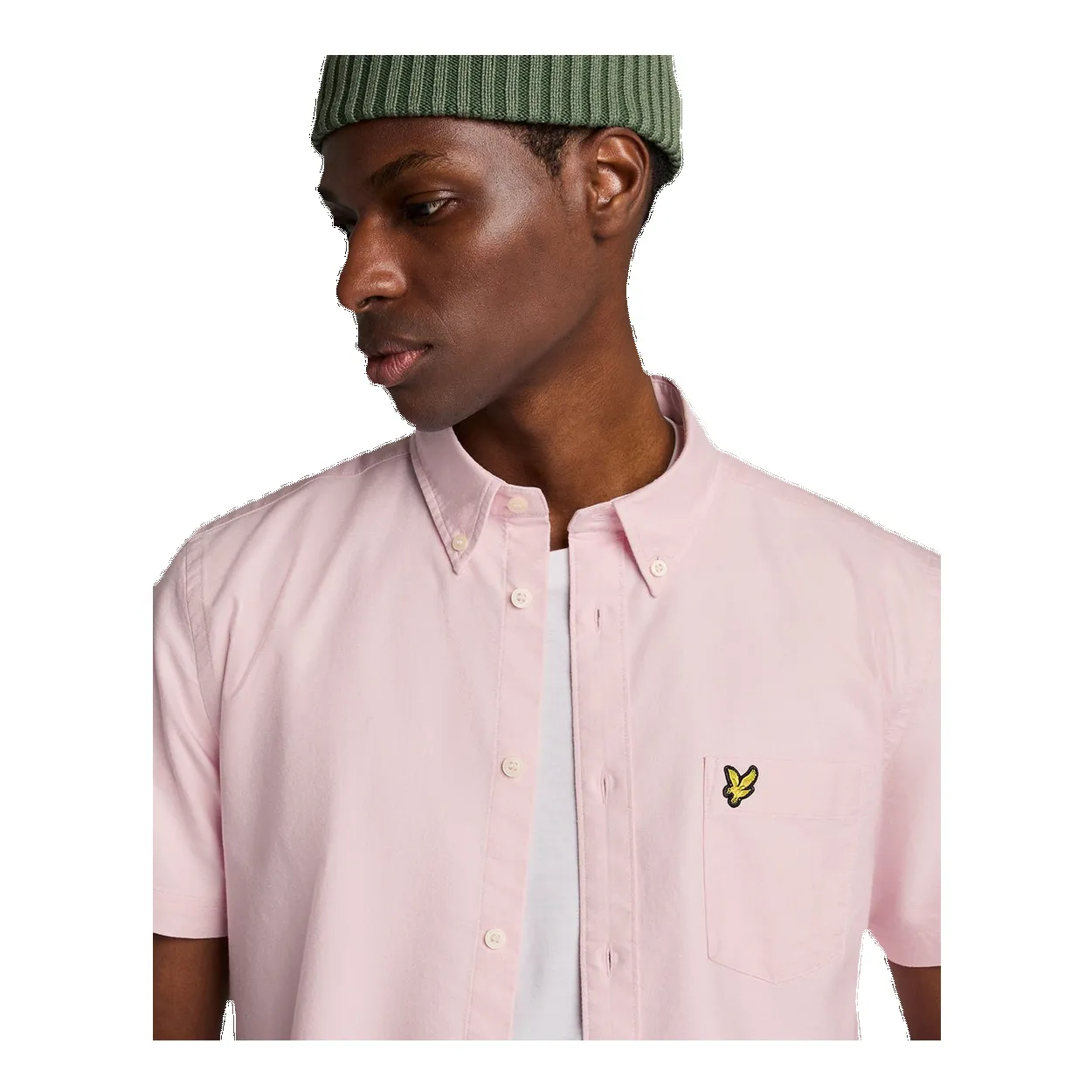 Lyle & Scott Short Sleeve Oxford Shirt sold by Coes product image thumbnail 3