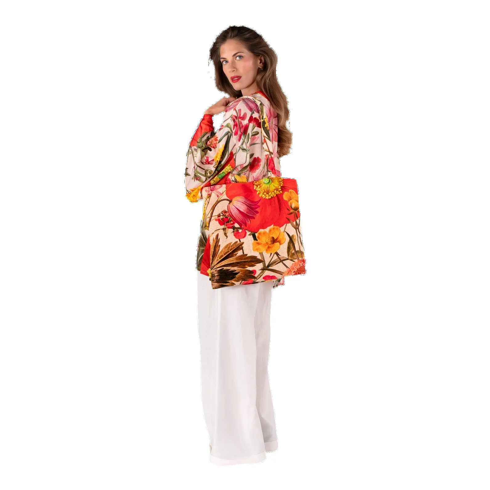 Powder Cotton Velvet Tote sold by Coes product image thumbnail 3