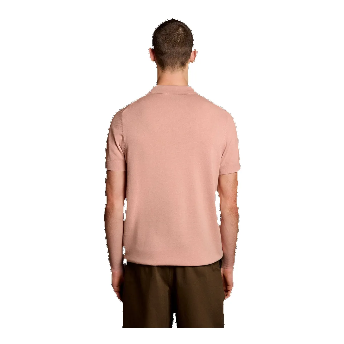 Lyle & Scott Cotton Short Sleeve Knitted Polo sold by Coes product image thumbnail 3
