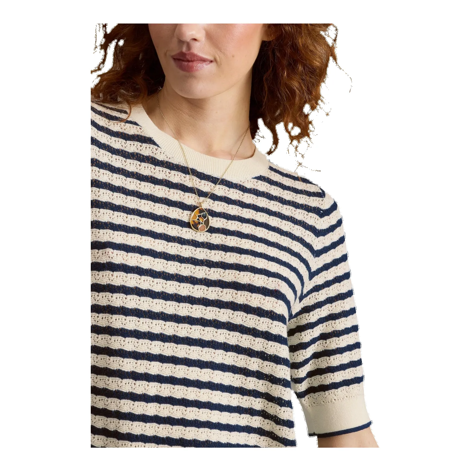 White Stuff Holly Pointelle Tee sold by Coes product image thumbnail 3