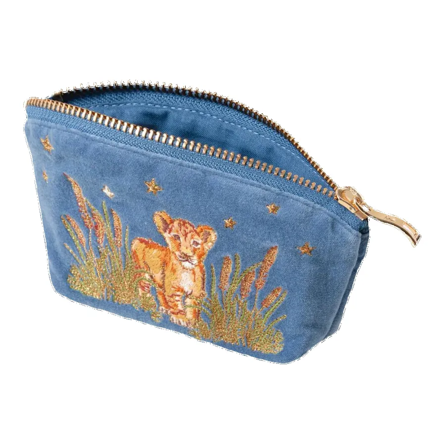 Elizabeth Scarlett Lion Pride Velvet Coin Purse sold by Coes product image thumbnail 2